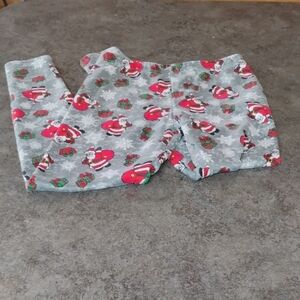 Santa Print Thermal Leggings
